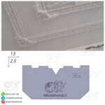 کشو قاب مروارید کد 364